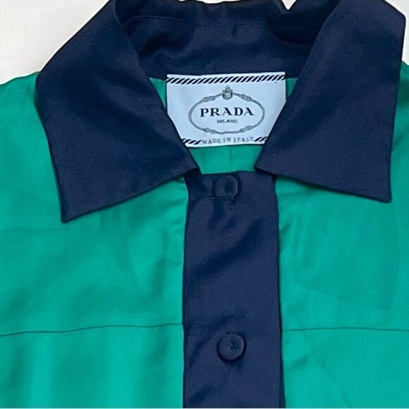 Prada Silk Mini Dress - Picture 5 of 13